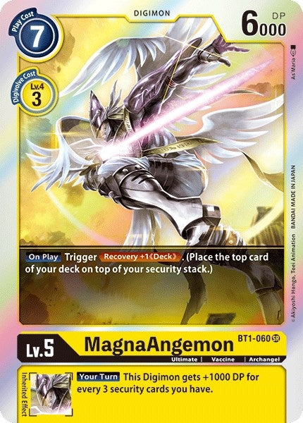 Image for MagnaAngemon - BT1-060 - Digimon Card Game
