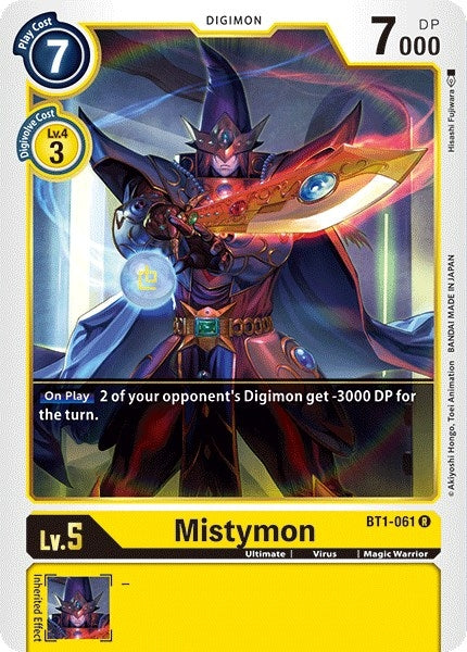Image for Mistymon - Digimon Card Game