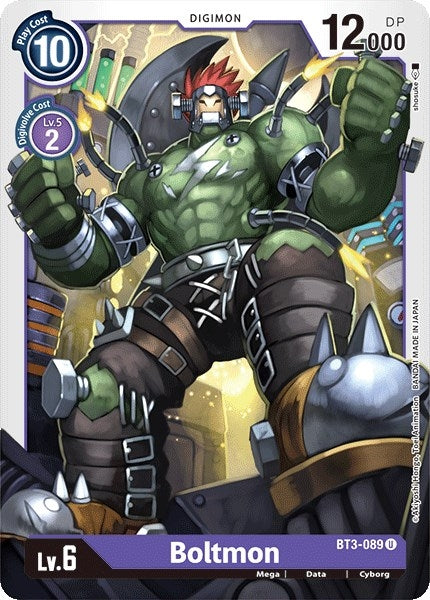 Image for Boltmon - Digimon Card Game