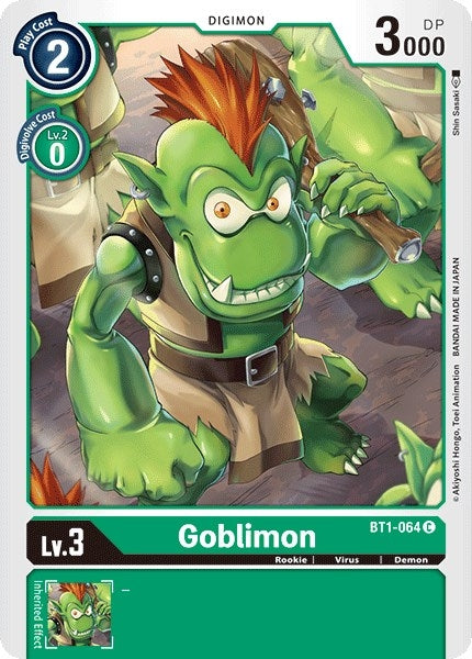 Image for Goblimon - Digimon Card Game