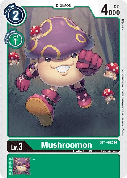 Image for Mushroomon - Digimon Card Game