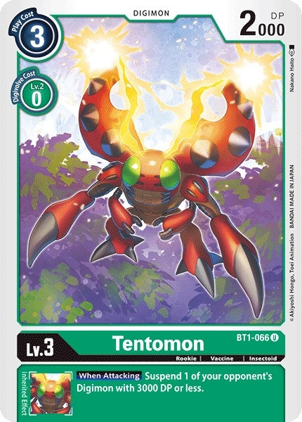 Image for Tentomon - Digimon Card Game