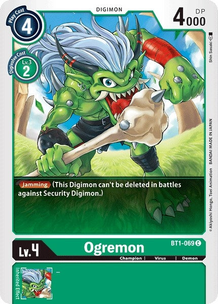 Image for Ogremon - Digimon Card Game