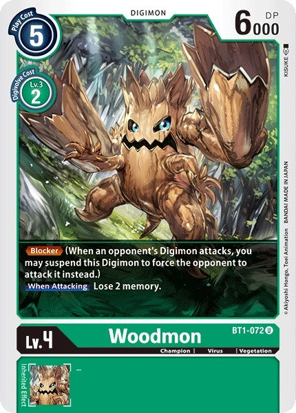 Image for Woodmon - Digimon Card Game