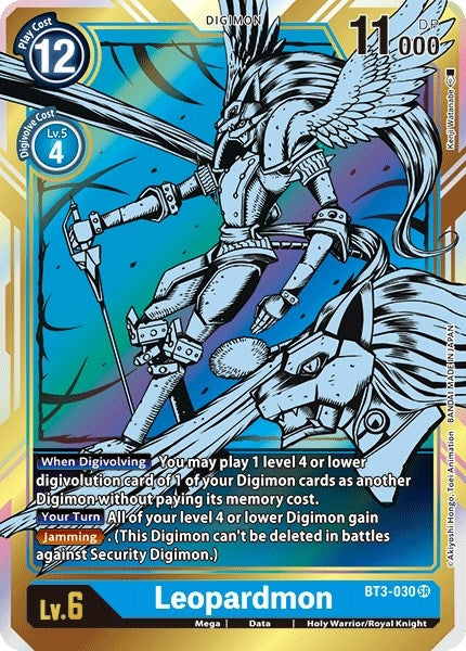 Image for Leopardmon (Alternate Art) - Digimon Card Game