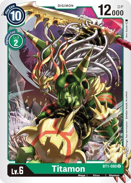 Image for Titamon - Digimon Card Game
