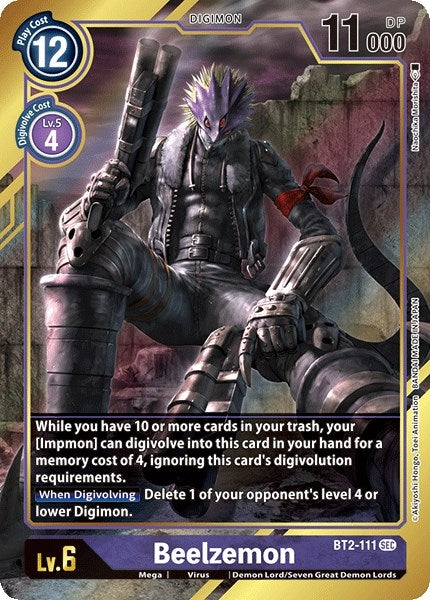 Image for Beelzemon (Alternate Art) - Digimon Card Game
