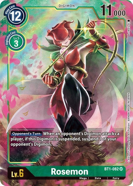 Image for Rosemon (Alternate Art) - Digimon Card Game