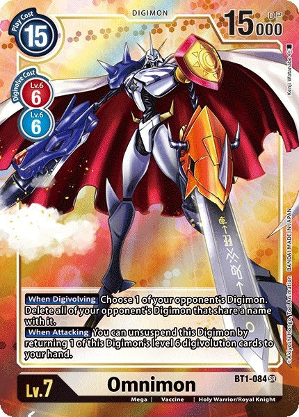 Image for Omnimon (Alternate Art) - Digimon Card Game