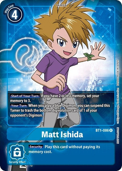 Image for Matt Ishida - BT1-086 (Box Topper) - Digimon Card Game