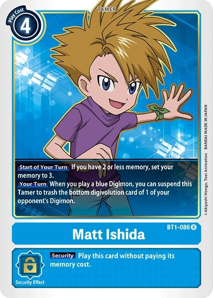 Image for Matt Ishida - BT1-086 - Digimon Card Game