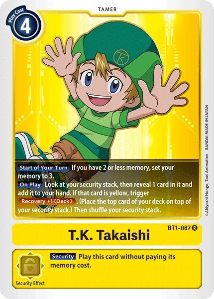 Image for T.K. Takaishi - Digimon Card Game