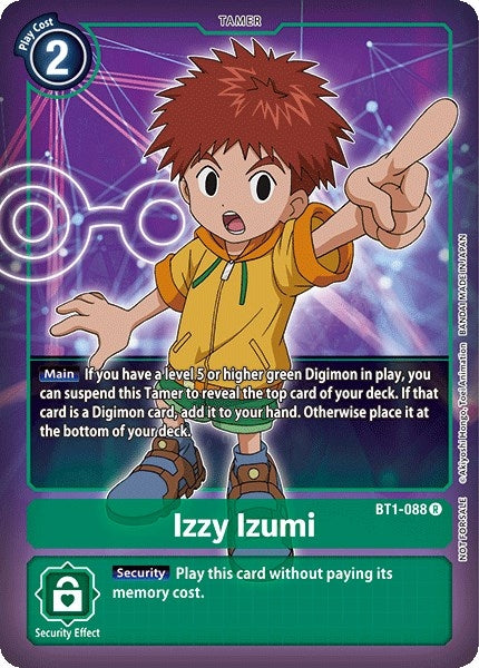 Image for Izzy Izumi (Box Topper) - Digimon Card Game