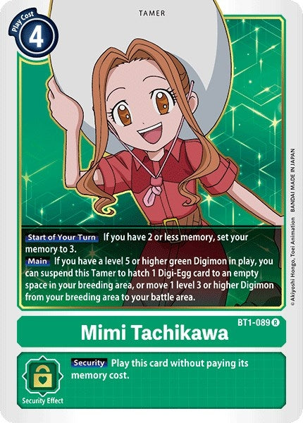 Image for Mimi Tachikawa - BT1-089 - Digimon Card Game