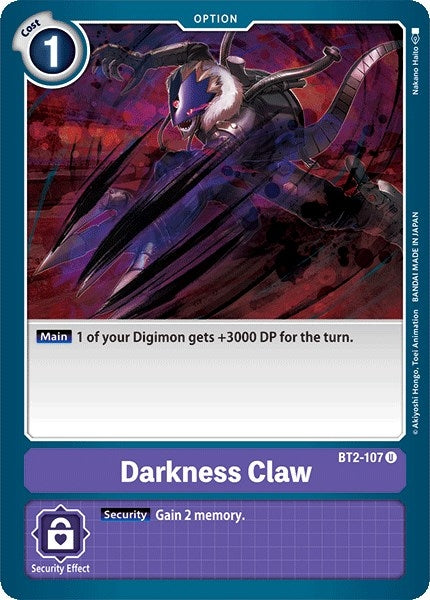 Image for Darkness Claw - Digimon Card Game