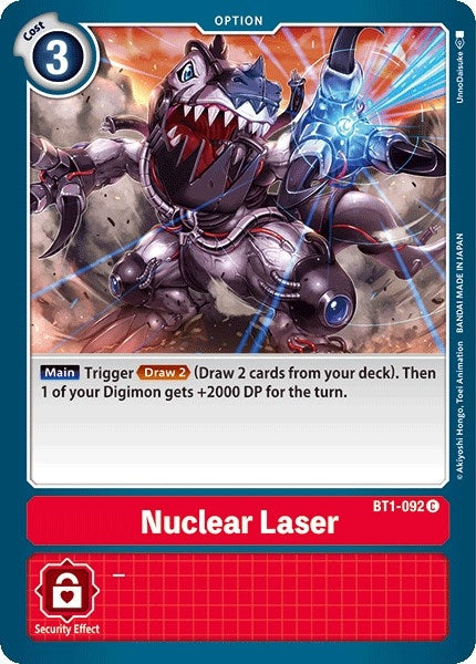 Image for Nuclear Laser - Digimon Card Game