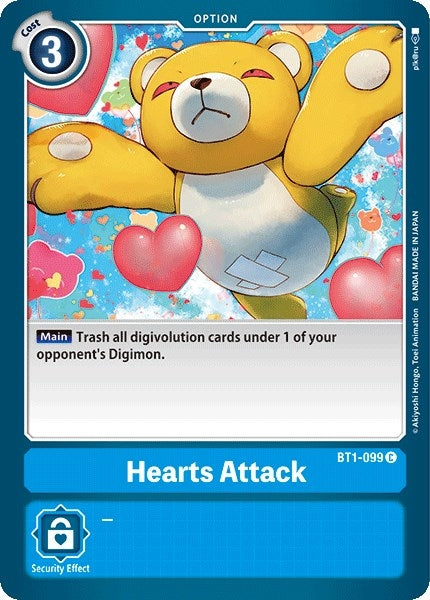 Image for Hearts Attack - Digimon Card Game