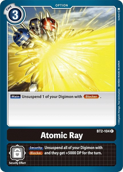 Image for Atomic Ray - Digimon Card Game