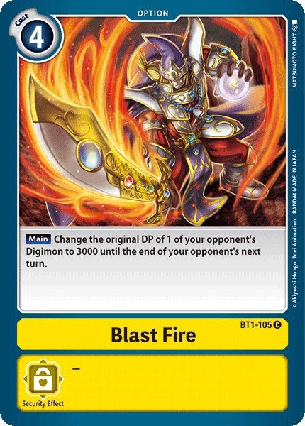 Image for Blast Fire - Digimon Card Game