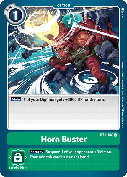 Image for Horn Buster - Digimon Card Game