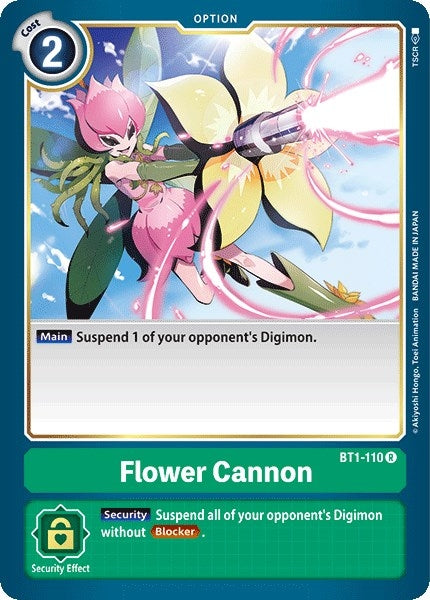 Image for Flower Cannon - Digimon Card Game