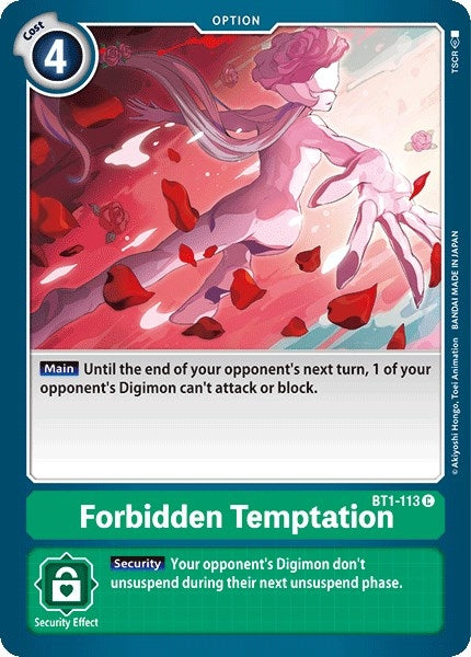 Image for Forbidden Temptation - Digimon Card Game