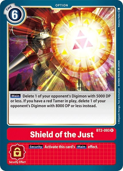 Image for Shield of the Just - Digimon Card Game