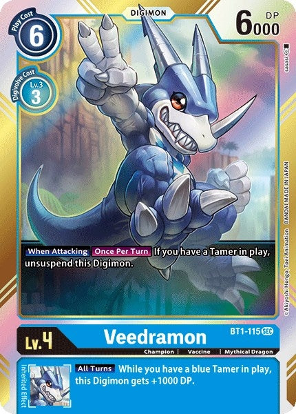 Image for Veedramon (Secret Rare) - Digimon Card Game