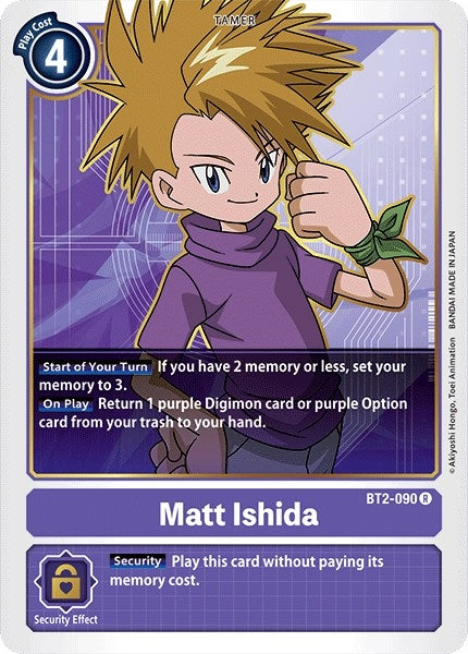 Image for Matt Ishida - BT2-090 - Digimon Card Game