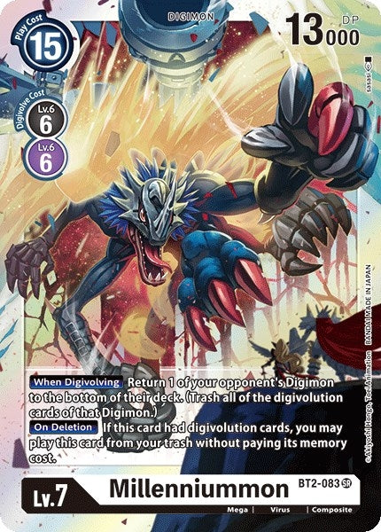 Image for Millenniummon - Digimon Card Game