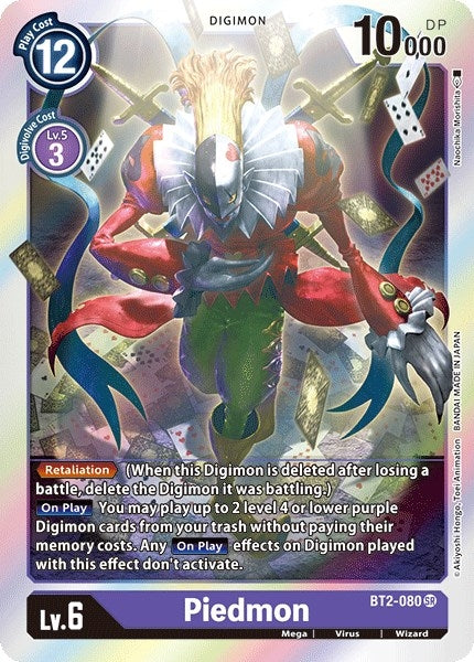 Image for Piedmon - Digimon Card Game