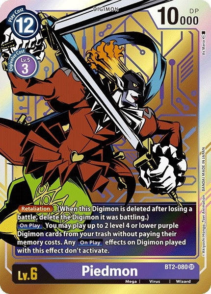 Image for Piedmon (Alternate Art) - Digimon Card Game