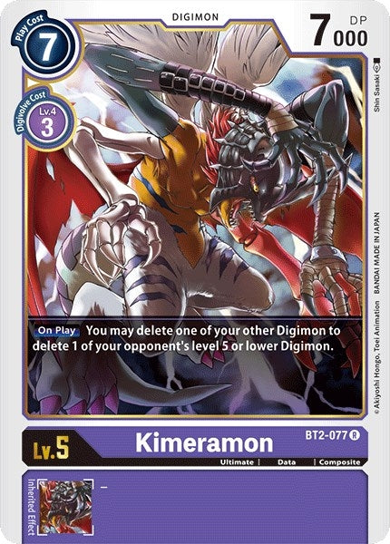 Image for Kimeramon - Digimon Card Game