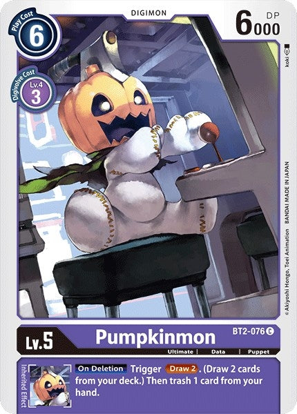 Image for Pumpkinmon - Digimon Card Game