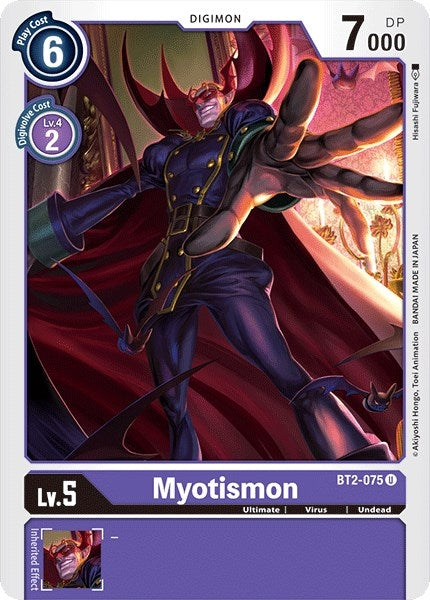 Image for Myotismon - Digimon Card Game