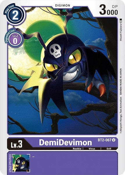 Image for DemiDevimon - Digimon Card Game