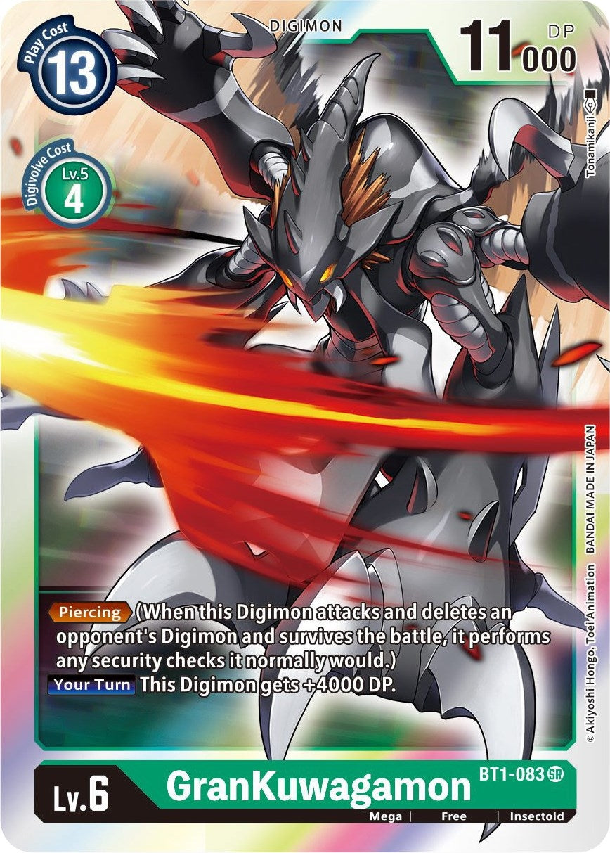 Image for GranKuwagamon - Digimon Card Game