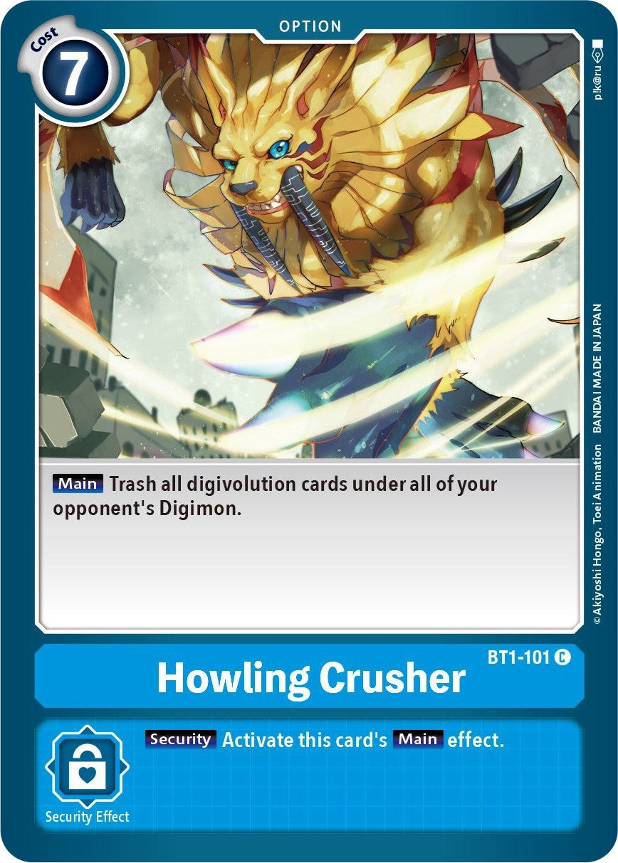 Image for Howling Crusher - Digimon Card Game