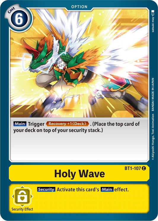 Image for Holy Wave - Digimon Card Game
