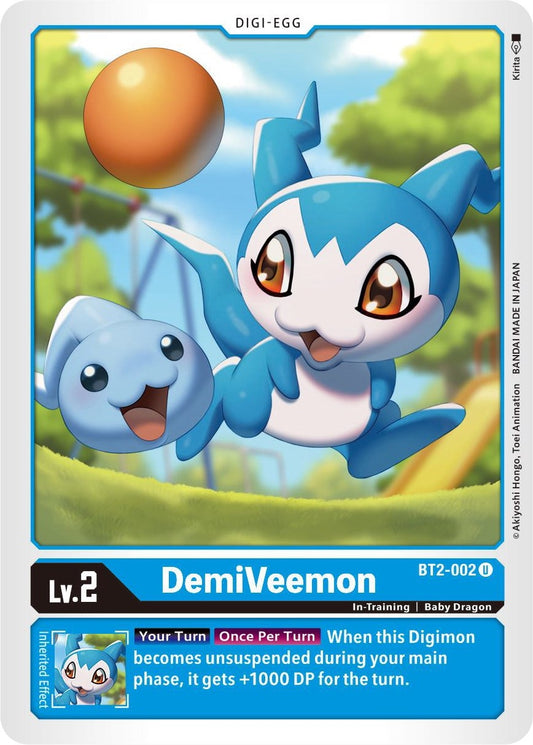 Image for DemiVeemon - BT2-002 - Digimon Card Game