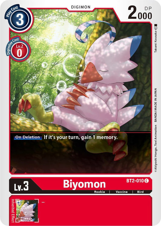 Image for Biyomon - BT2-010 - Digimon Card Game