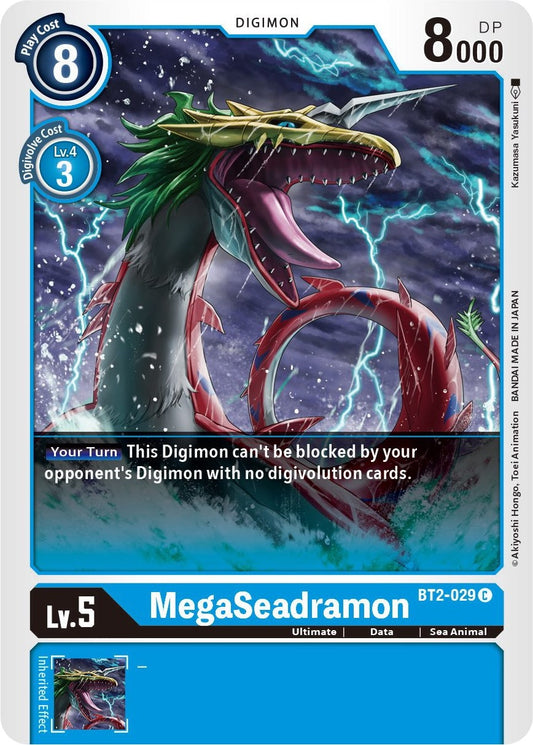 Image for MegaSeadramon - Digimon Card Game