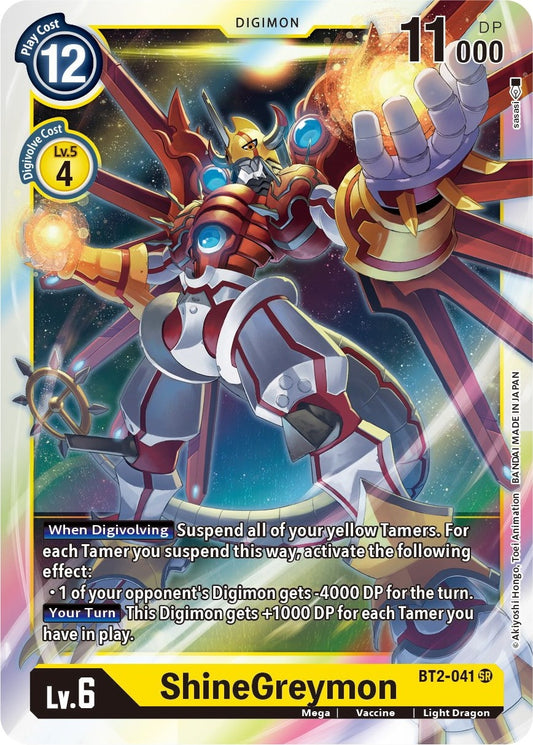 Image for ShineGreymon - Digimon Card Game