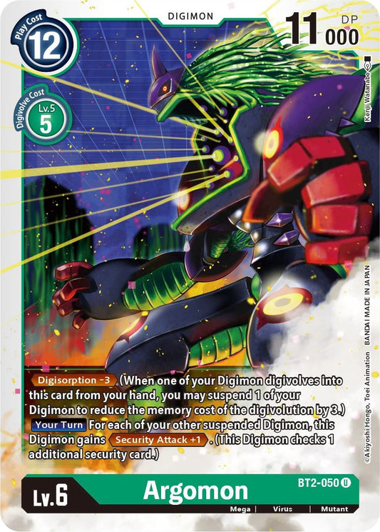 Image for Argomon - BT2-050 - Digimon Card Game