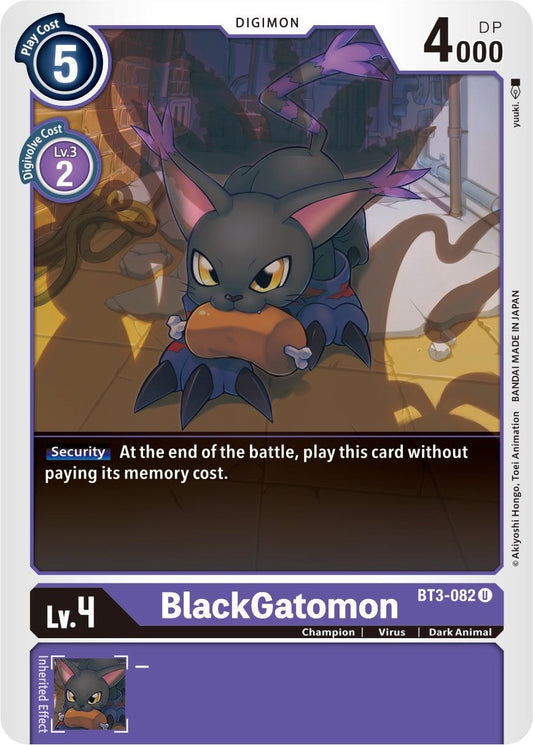 Image for BlackGatomon - Digimon Card Game