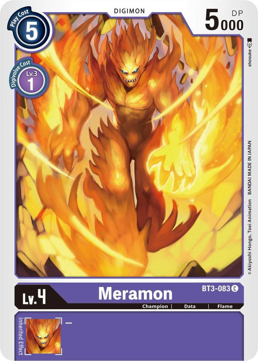 Image for Meramon - Digimon Card Game