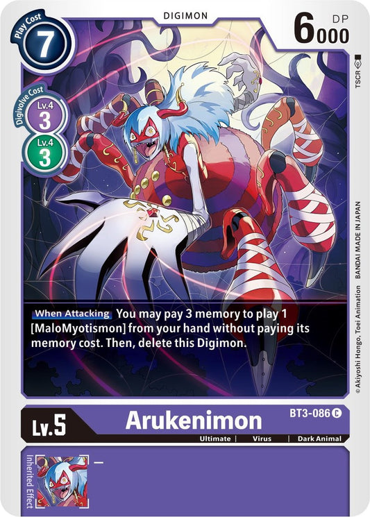 Image for Arukenimon - Digimon Card Game