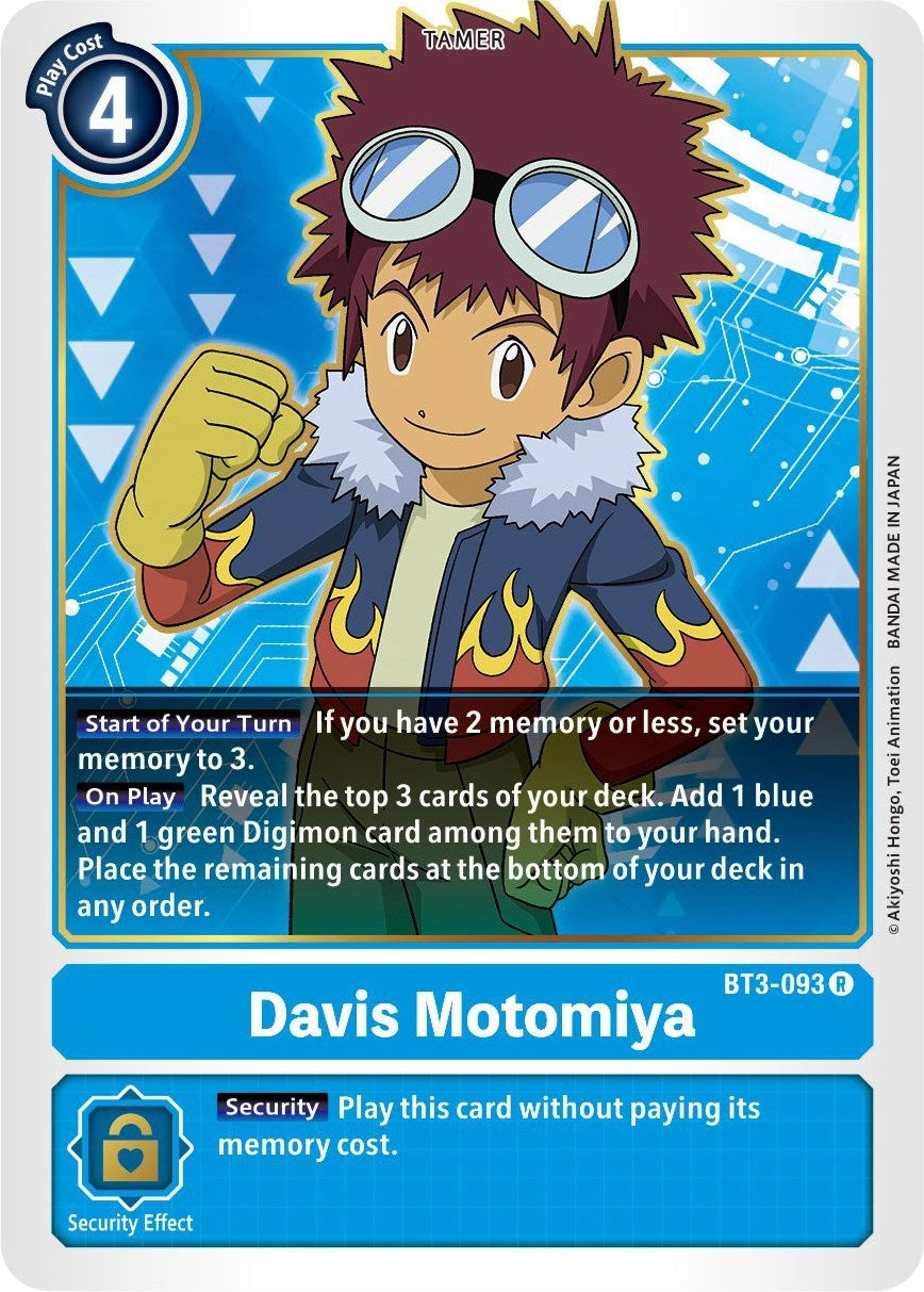 Image for Davis Motomiya - Digimon Card Game