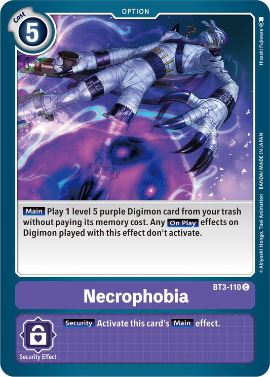 Image for Necrophobia - Digimon Card Game