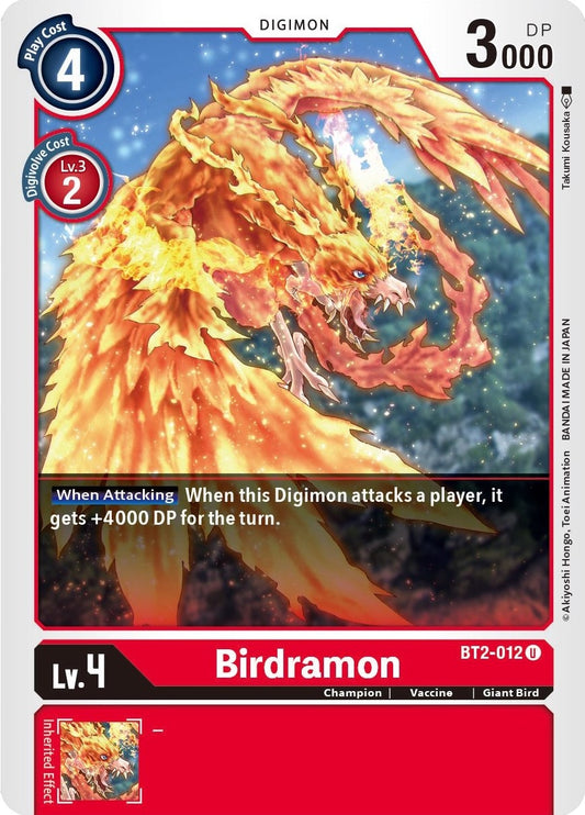 Image for Birdramon - BT2-012 - Digimon Card Game